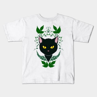 Cat-tee #2 (Ivy) Kids T-Shirt